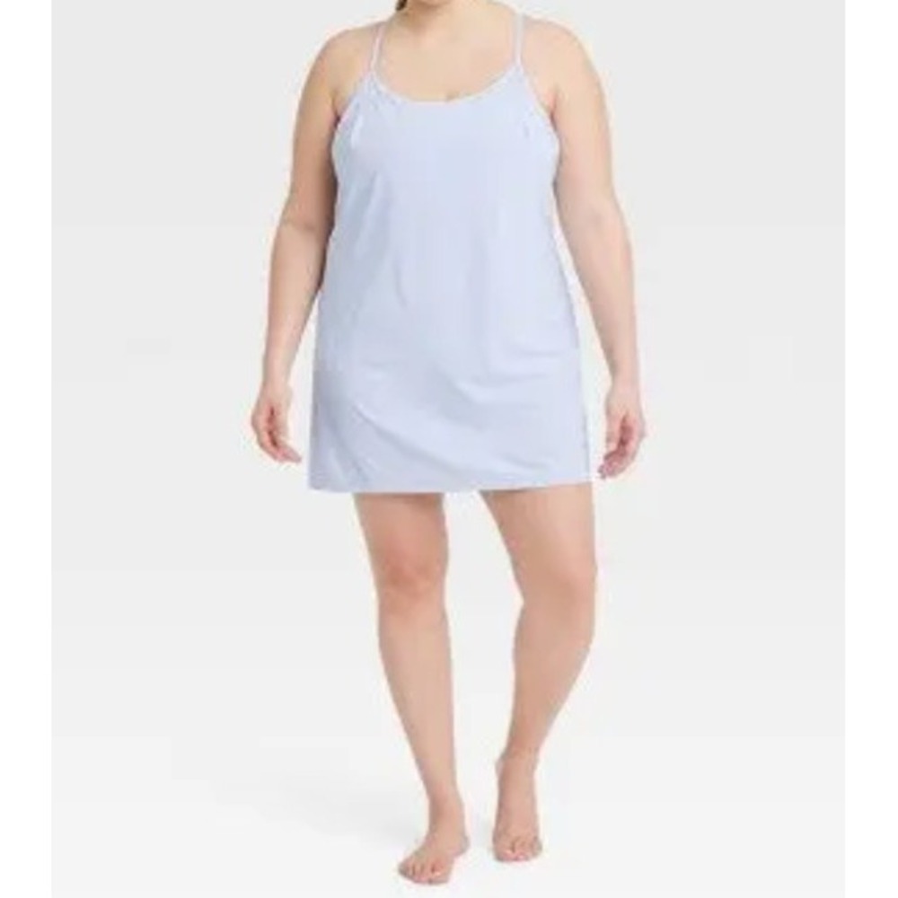 Women's Flex Strappy Dress - All in Motion Lavender size XXL NEW